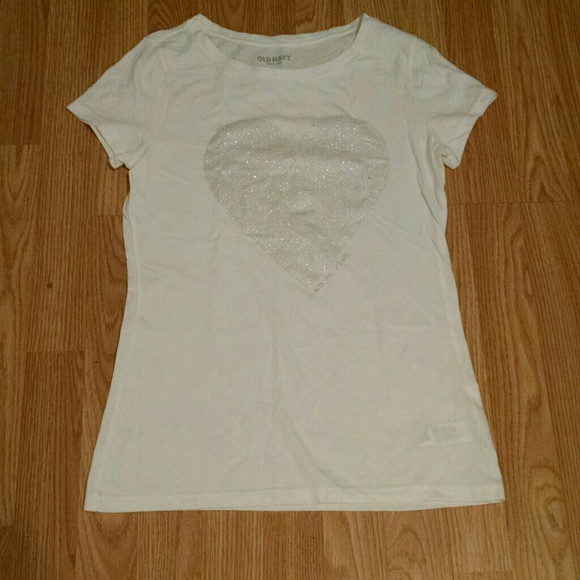 Glitter heart tee - Picture 1 of 2