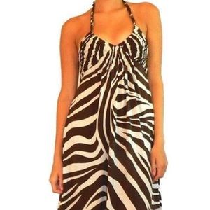 BCBGMAXARIA Animal Print Dress