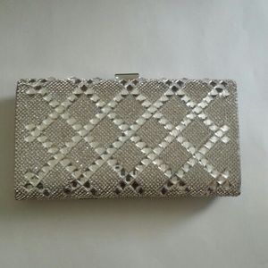 Silver Gem Clutch