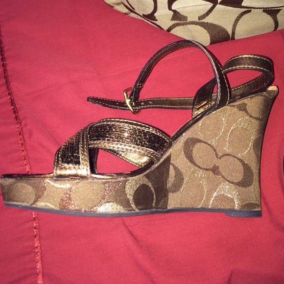 Coach Wedges - Picture 2 of 3