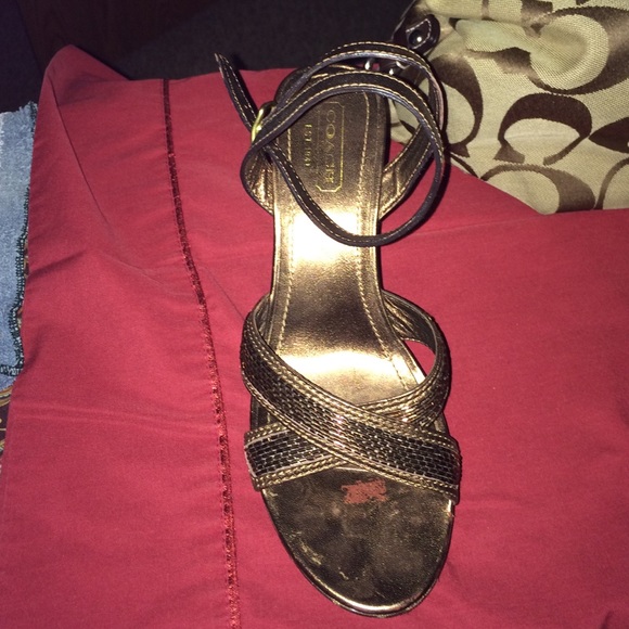 Coach Wedges - Picture 3 of 3