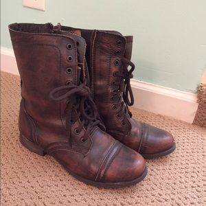 steve madden combat boots