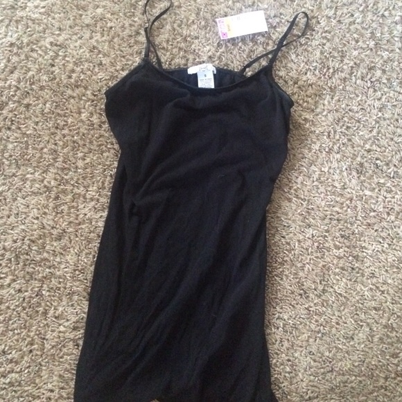 deb black camisole
