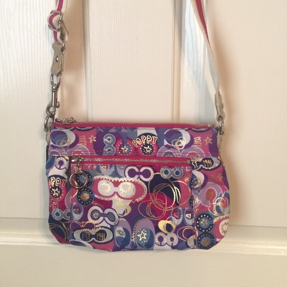 Coach poppy crossbody