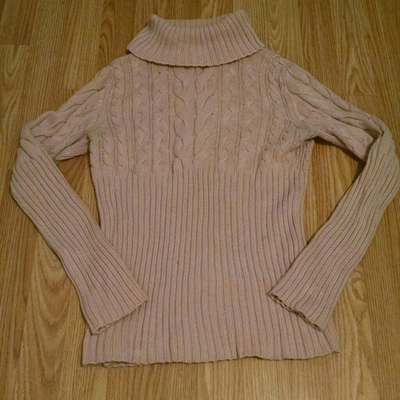 Pink turtle neck sweater - Picture 1 of 1