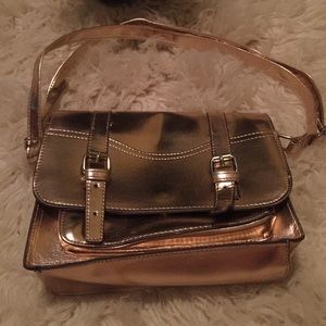 Mossimo rose gold purse