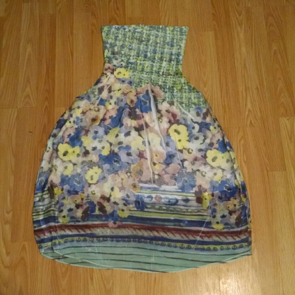 Spring tube top dress - Picture 1 of 1