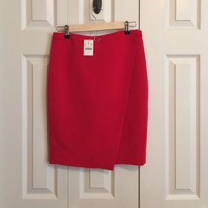 ITEM ON HOLD- J.Crew wrap skirt