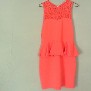 Hot pink Charlotte Russe dress