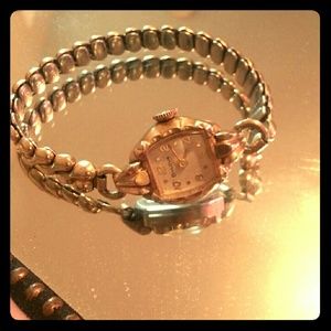 I think this watch is gold plated. Vintage 10k