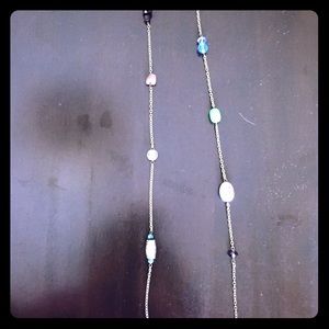 Long necklace, Murano beads
