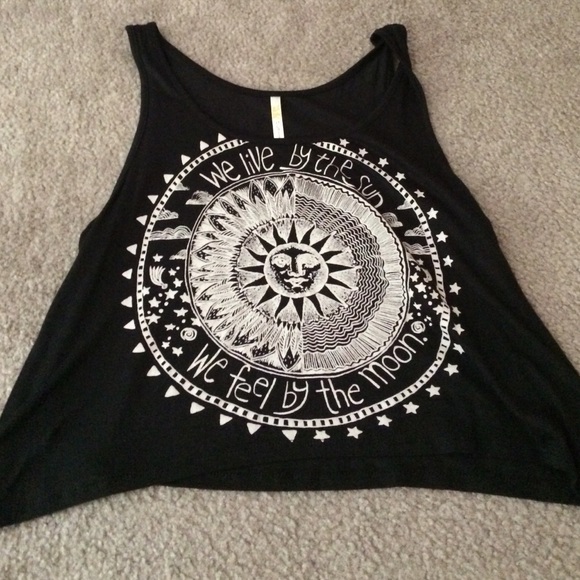 Tops - Black Crop top