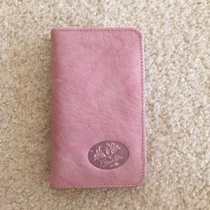 NWOT Buxton light pink fold wallet
