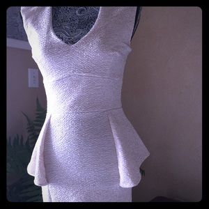 Light gold dress size large