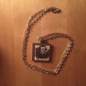 Edgar Allan Poe necklace