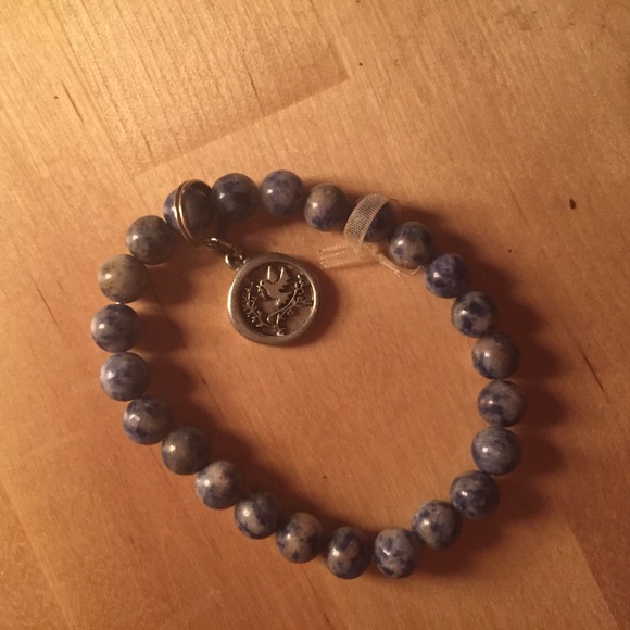 Blue stone bracelet