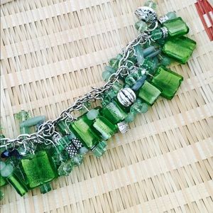 Super chunky bracelet, Murano beads