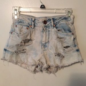 Bullhead High Rise Jean Shorts