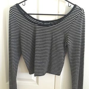 Striped Crop Top