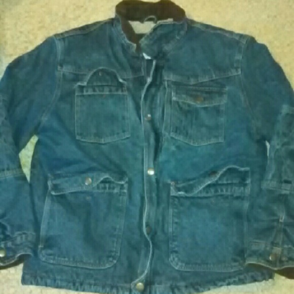 Wrangler Jackets & Blazers - Wrangler heavy winter jean coat Large