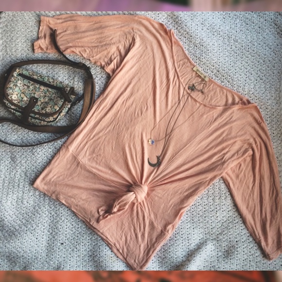 Lovely Pink Arden B Top with Tie 🎀