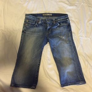 Big Star low rise fit Bermuda style shorts