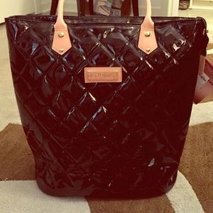 Joy and Iman Black Tote