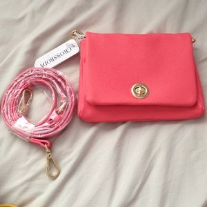 Pink charming Charlie cross body