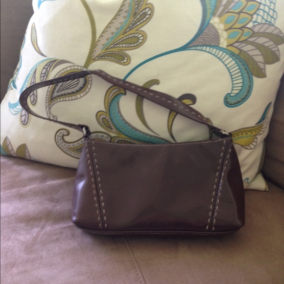 Brown small purse