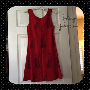 Betsey Johnson Vintage "Vogue Ladies" Shift Dress