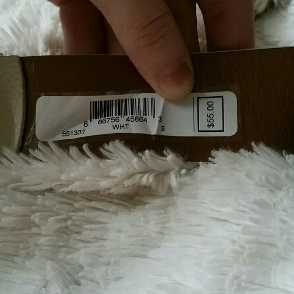 Michael kors genuine leather white belt - Picture 4 of 4