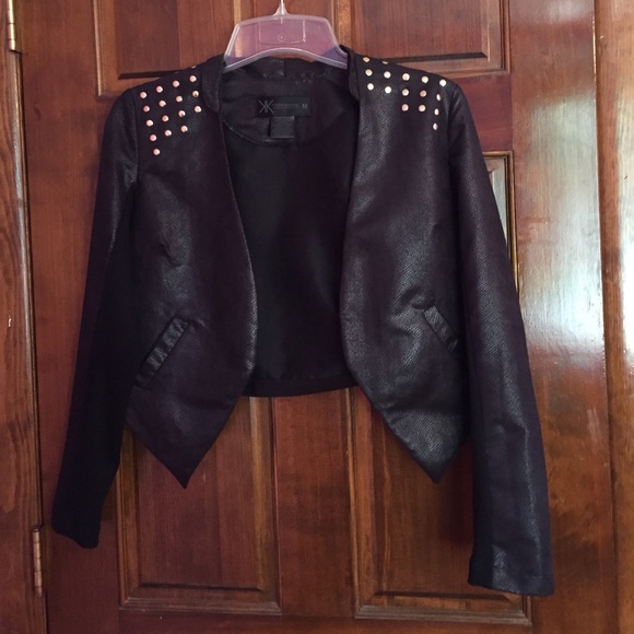 Studded black jacket