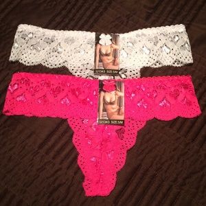 Thong underwear💕 size XS cotton & spandex NWT
