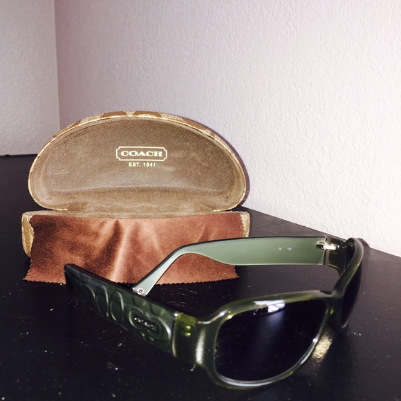 Coach Accessories - Olive coach sunglasses