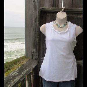 Snowy White Tank Top SOLD IN BUNDLE
