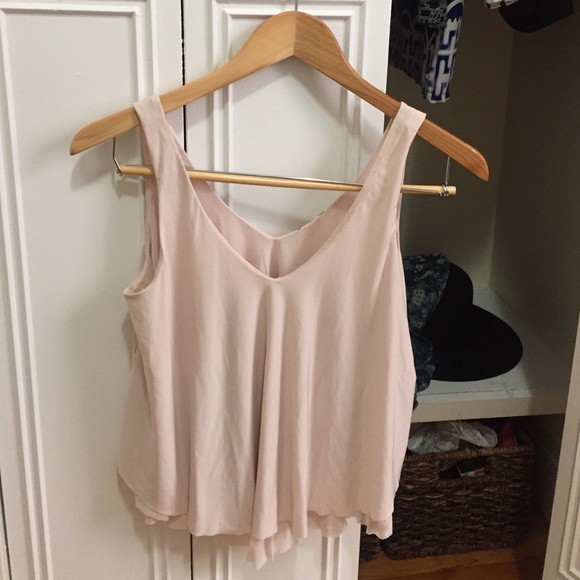 Express Tops - Light pink blouse -XS