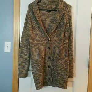 Long  Acrylic Cardigan