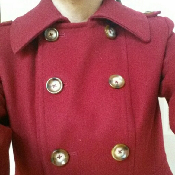 MICHAEL Michael Kors Outerwear - brick red lined coat