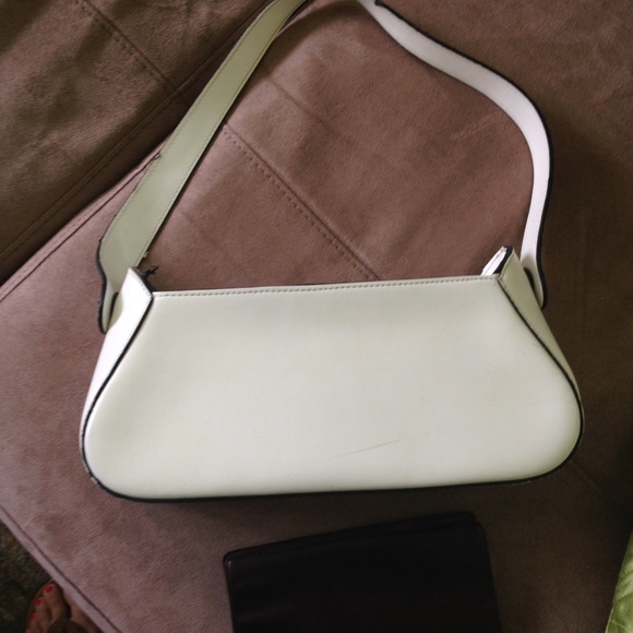 White purse