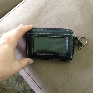 Small black wallet