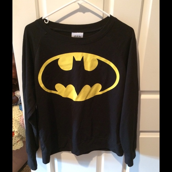 Batman logo sweatshirt