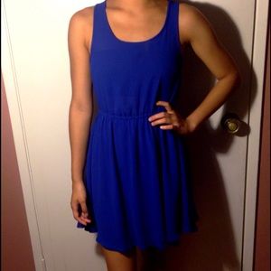 ✨ON SALE✨Divided Royal Blue Dress