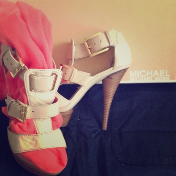 MICHAEL Michael Kors platform high heel sandal