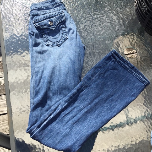 True Religion High Rise Boot-Cut Jean