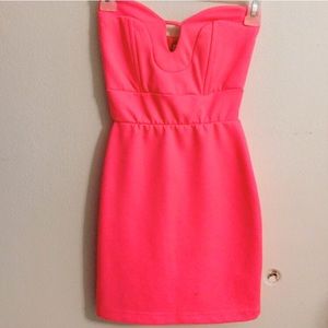 Bright party dress
