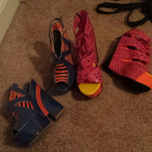2 pairs of super gorgeous heels as a bundle for 30