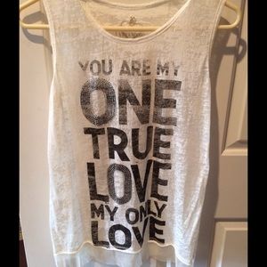 Vera Wang "Princess" collection tank top