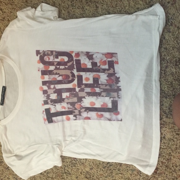 Brandy Melville thug life crop top