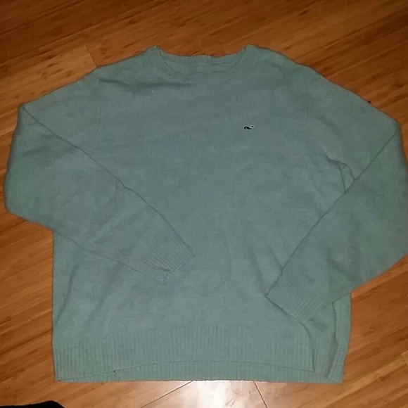 Men's seafoam green sweater