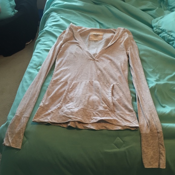 Ae long sleeved thin hoodie